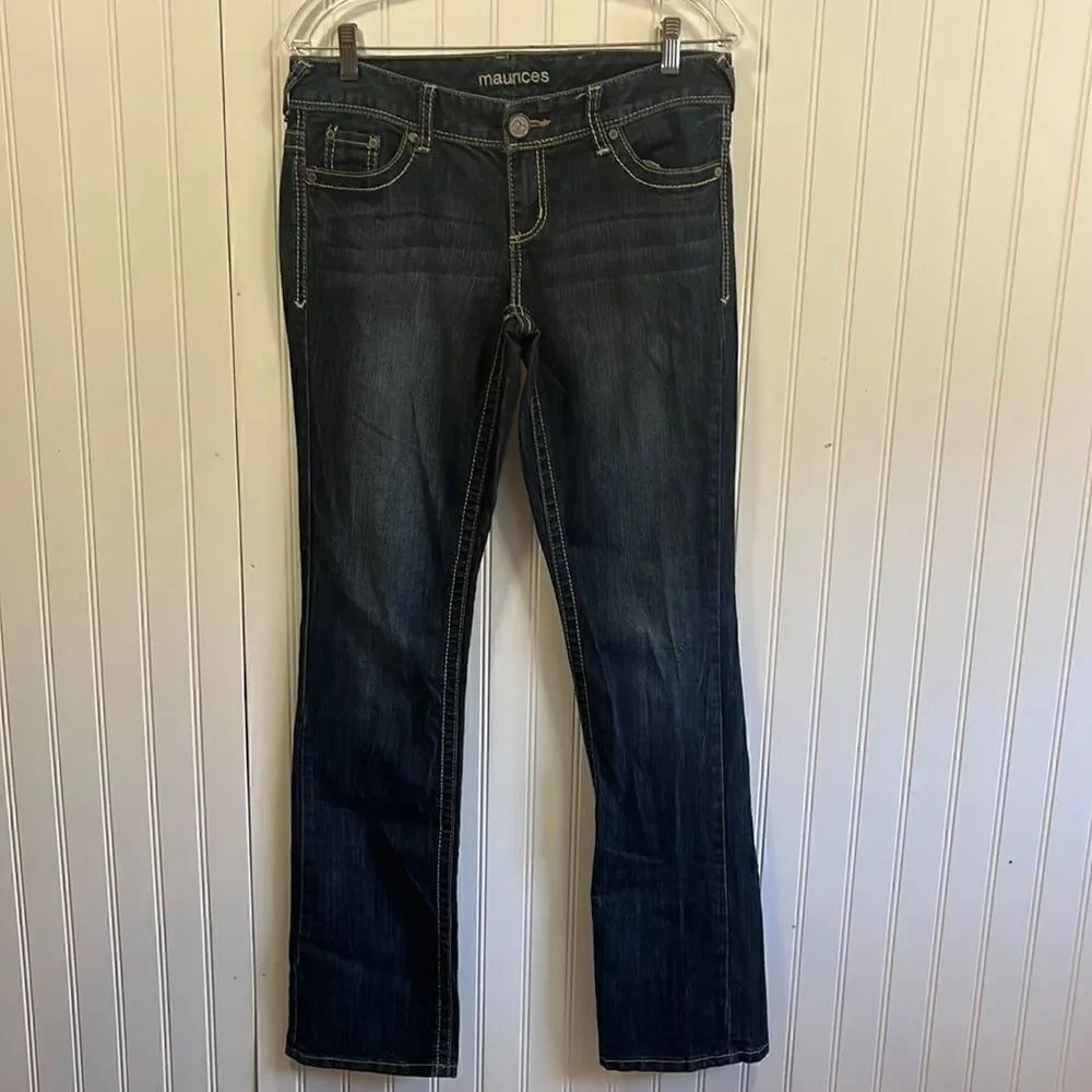 Maurice’s M straight dark wash jean